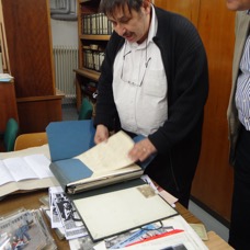 Herr Heger in alten Dokumenten