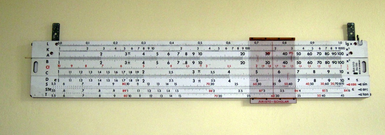 Rechenschieber - Physiksaal