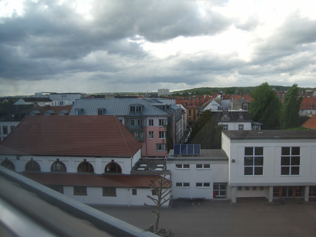 Blick Fenster Kunstsaal 2