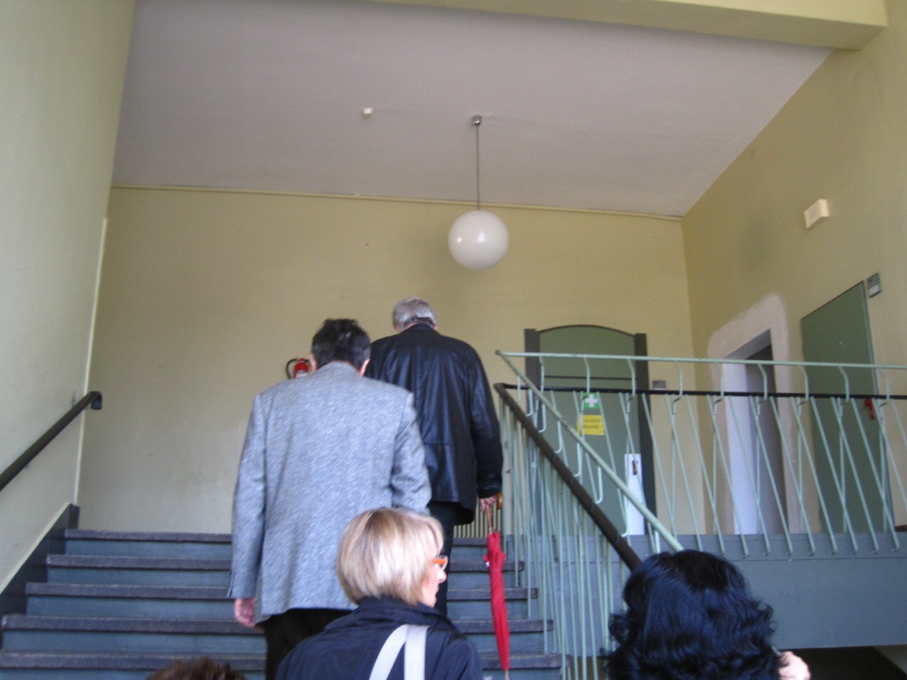 Unterwegs zum Musiksaal