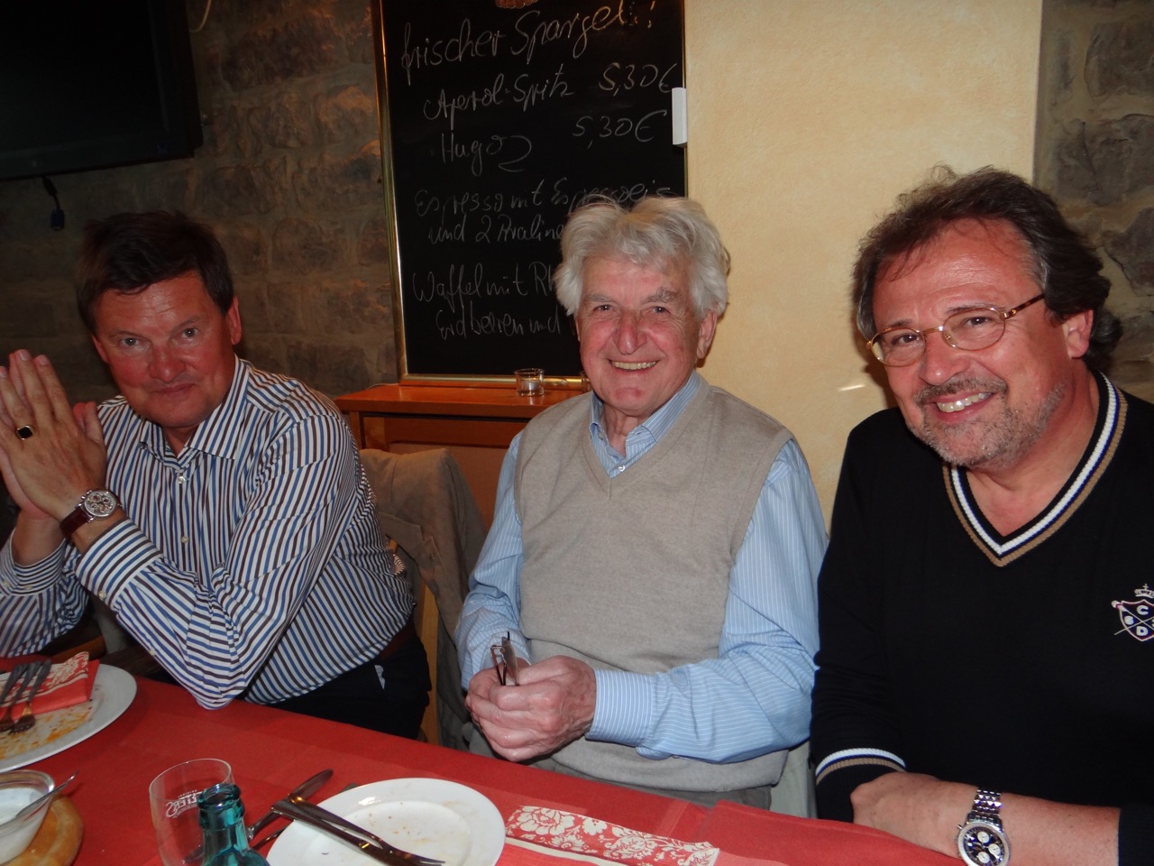 Volker, Herbert Leinen und Marian 1